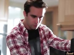 MILF stepmom pussy banged in many poses